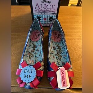 Irregular Choice Alice in Wonderland Which Way? shoes Size 39 8.5